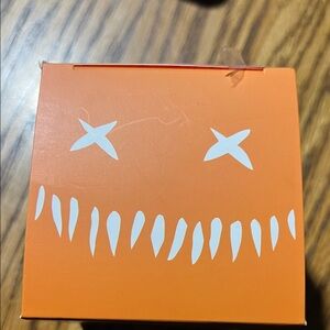 Trick R Treat Halloween Decorative Candle